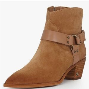 Sam Edelman Riker - tan suede 9 western boot